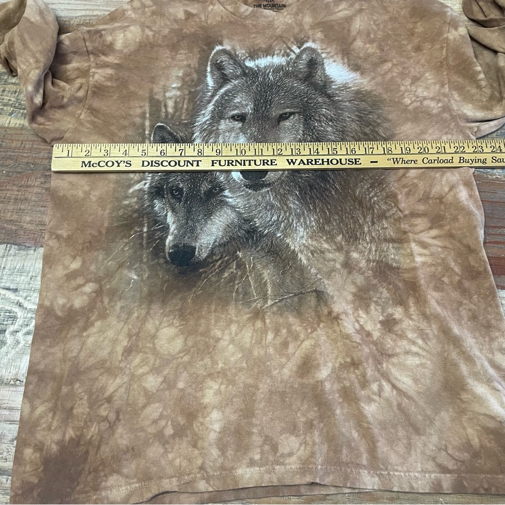 The Mountain Wolf Long Sleeve Crew Neck Men's XL Brown - Picture 4 of 6